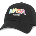Nasa Slouch Black Dad Cap - American Needle