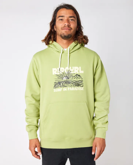 Felpa uomo Les Esta Hood Light Khaki - Ripcurl