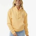 Felpa donna Search Icon Relax Hood Orange - Ripcurl